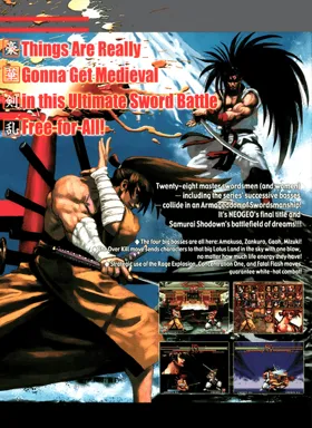 Samurai Shodown V Special box cover back